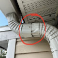 Should downspouts be caulked?