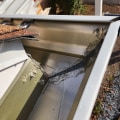 What is the best way to seal leaky gutter seams?