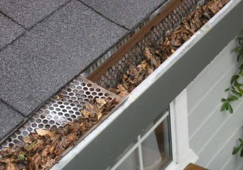 How to stop gutters from getting blocked?