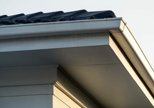 Which gutter material requires the least maintenance?