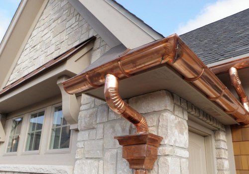 How much does it cost to replace gutters around a house?