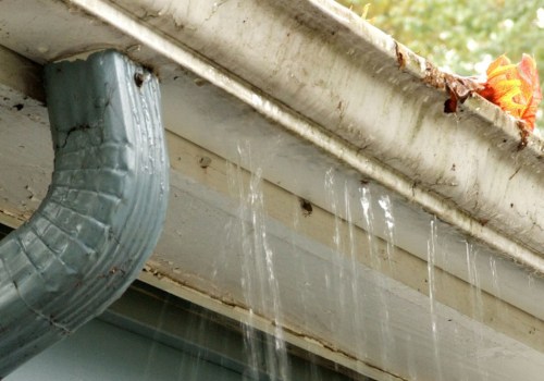 What happens if you don't fix leaking gutters?