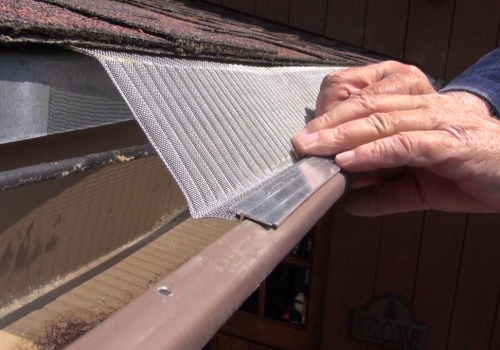 How to stop rain from overshooting gutters?