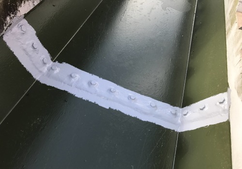 What is the best sealant for leaking gutter joints?