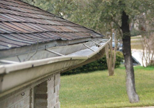 How much should a gutter drop per foot?