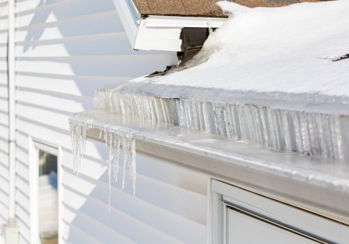 How to prevent ice dams with gutter guards?