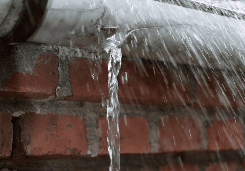 What damage can leaking gutters cause?